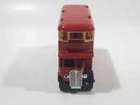 Lledo Days Gone DG 15 London Transport Vermouth Cinzano 1932 AEC Regent Double Decker Bus Red Die Cast Toy Car Vehicle
