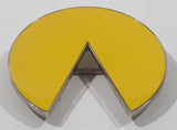 2009 Namco Bandai Games Pac-Man Yellow Enamel Metal Belt Buckle