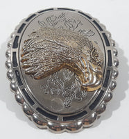 Bald Eagle Metal Belt Buckle