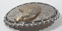 Bald Eagle Metal Belt Buckle