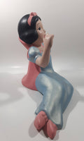 Vintage 1982 Walt Disney Snow White and the Seven Dwarfs Snow White 13" Long Hand Painted Ceramic Ornament