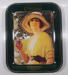 Vintage 1980 60th Anniversary of Coca-Cola in Vancouver 1920-1980 Yellow Dress Woman Official Tray