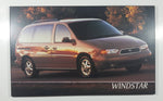 Plak-It Ford Windstar Mini Van 13" x 22" Hardboard Wood Plaque Poster Print Wall Hanging