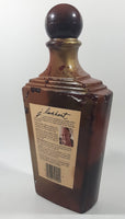 Vintage Jim Beam Kentucky Whisky Buck Deer 10 1/2" Tall Brown Amber Glass Decanter Bottle