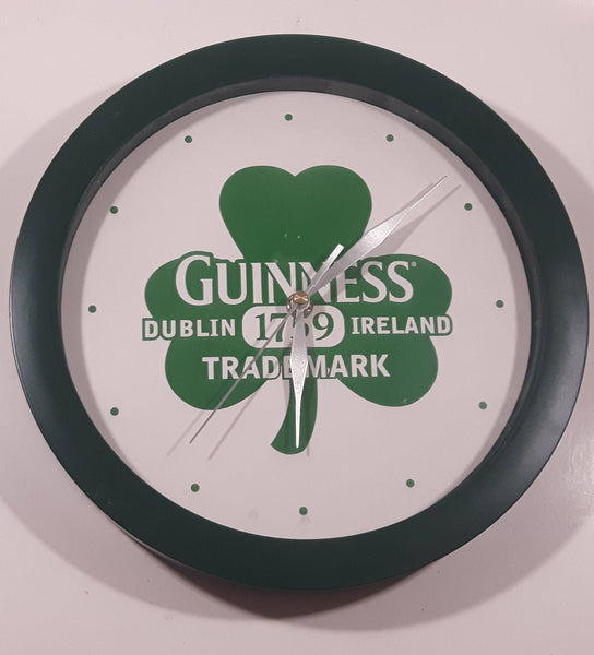 Guinness 1759 Dublin Ireland Trademark 11" Diameter Round Wall Clock