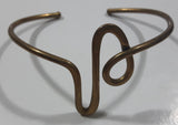 Vintage Metal Brass Tone Bangle Bracelet