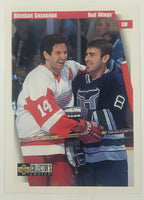 1997 Upper Deck Collector's Choice NHL Brendan Shanahan Detroit Red Wings LW Jumbo 5" x 7" Photo Hockey Card 4 of 5