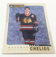 1998 Pinnacle Beehive #25 NHL Chris Chelios Chicago Blackhawks Defense Jumbo 5" x 7" Photo Hockey Card