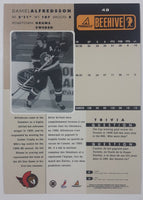 1998 Pinnacle Beehive #48 NHL Daniel Alfredsson Ottawa Senators Right Wing Jumbo 5" x 7" Photo Hockey Card