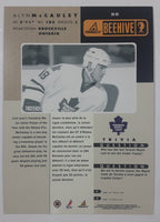 1998 Pinnacle Beehive #55 NHL Alyn McCauley Rookie Toronto Maple Leafs Right Wing Jumbo 5" x 7" Photo Hockey Card