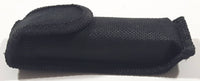 Black Canvas Velcro Belt Loop Accessory Holder