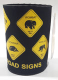 2005 Australia Road Signs Themed Foam Koozie Can Bottle Holder with Tags