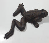 Vintage 4 1/2" x 5 1/8" Cast Iron Metal Frog