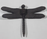 Vintage 4 1/8" x 5 3/8" Cast Iron Metal Dragonfly