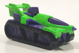 1995 Hot Wheels Treadator Bright Green and Purple Die Cast Toy Car Vehicle