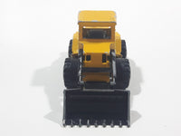 Vintage Majorette Tracto Bull Dozer Front End Loader No. 211 & 263 Yellow Black 1/87 Scale Die Cast Toy Construction Equipment Vehicle