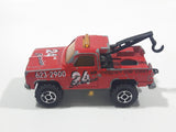 Majorette 24HR Service Depanneuse Tow Truck Red Die Cast Toy Car Vehicle