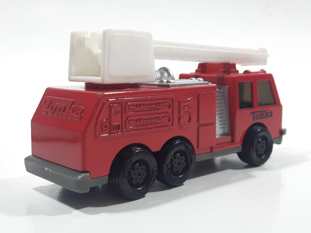 1992 Tonka Red Fire Ladder and Hook Truck DieCast Toy Vehicle - McDona ...