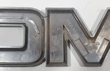 2007-2014 GMC Yukon Sierra Acadia Front Grill Emblem Nameplate Logo 13" Long Chrome and Red with 7 1/2" GMC Logo 20870284 Both For Parts Red Letters