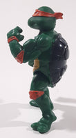 1988 Playmates Mirage Studios TMNT Teenage Mutant Ninja Turtles Michelangelo 4" Tall Plastic Toy Action Figure