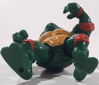 1988 Playmates Mirage Studios TMNT Teenage Mutant Ninja Turtles Michelangelo 4" Tall Plastic Toy Action Figure