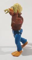 1989 Playmates Mirage Studios TMNT Teenage Mutant Ninja Turtles Ace Duck 4 1/2" Tall Plastic Toy Action Figure