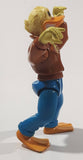 1989 Playmates Mirage Studios TMNT Teenage Mutant Ninja Turtles Ace Duck 4 1/2" Tall Plastic Toy Action Figure
