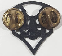 Vintage US Military US Great Seal Eagle Black Metal Hat Lapel Pin Back Insignia Badge