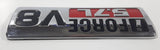 2007-2013 Toyota Tundra iForce V8 5.7L Chrome and Red A005 Side Front Fender Car Emblem Logo OEM