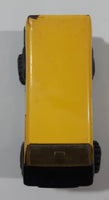 Vintage 1978 Tonka Scramblers Delivery Van Yellow and Black Pressed Steel and Plastic Toy Car Vehicle