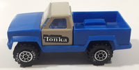 Vintage 1978 Tonka Pickup Truck Blue and Grey Plastic Pressed Steel Die Cast Toy Car Vehicle