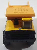 Vintage 1980s Tonka Dump Truck Plastic Pressed Steel Die Cast Toy Car Construction Equipment Vehicle 5 1/2" Long Made in Mexico