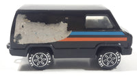 Vintage 1979 Tonka Cargo Van Black Pressed Steel and Plastic Toy Car Vehicle Made in Hong Kong