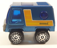 Vintage Buddy L Van Blue Pressed Steel and Plastic Toy Car Vehicle Made in Hong Kong