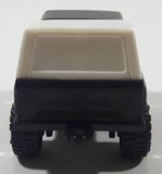 Vintage 1984 Buddy L Pickup Truck with Cap #3 Police S.W.A.T. Black and White Pressed Steel and Plastic Toy Car Vehicle