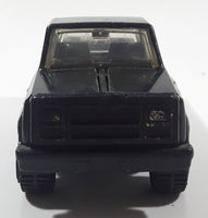Rare Vintage 1980s Tonka Pickup Truck Flamingo Black Pressed Steel and Plastic Toy Car Vehicle Made in Mexico