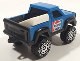 Vintage 1984 Buddy L Pickup Truck Blue and White Pressed Steel and Plastic Toy Car Vehicle Made in Hong Kong