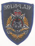 Authentic Australia W.A. Western Australia Police Dieu Et Mon Droit Fabric Emblem Shoulder Patch Badge