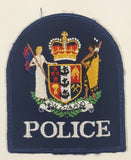 Authentic New Zealand Police Fabric Emblem Shoulder Patch Badge