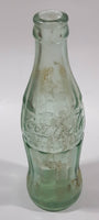 Rare Vintage 1937 to 1952 Coca Cola Tacoma Washington 7 3/4" Tall 6 Fl Oz. Green Tinted Thick Heavy Embossed Glass Bottle