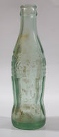 Rare Vintage 1937 to 1952 Coca Cola Tacoma Washington 7 3/4" Tall 6 Fl Oz. Green Tinted Thick Heavy Embossed Glass Bottle