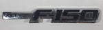 2009-2014 Ford F-150 XLT Driver's Side Fender Nameplate Chrome Lettering Acrylic Emblem Logo OEM 3617