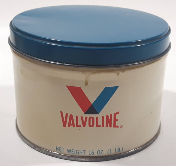 Vintage Valvoline 16 Oz. 1LB Grease Metal Can FULL