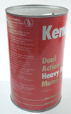 Vintage Kendall Dual Action Heavy Duty S.A.E. 20-20W Motor Oil 1 Quart 1.14 Litre Metal Can