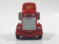 Mattel Disney Pixar Cars Mack Semi Truck #95 Red Plastic Die Cast Toy Car Vehicle n9709