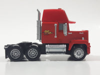 Mattel Disney Pixar Cars Mack Semi Truck #95 Red Plastic Die Cast Toy Car Vehicle n9709