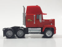 Mattel Disney Pixar Cars Mack Semi Truck #95 Red Plastic Die Cast Toy ...