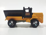 2000 Hot Wheels Oshkosh Snow Plow Truck Orange Yellow with Black Die Cast Toy Car Vehicle No Plow