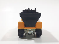 2000 Hot Wheels Oshkosh Snow Plow Truck Orange Yellow with Black Die Cast Toy Car Vehicle No Plow