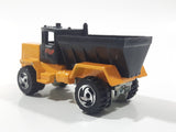 2000 Hot Wheels Oshkosh Snow Plow Truck Orange Yellow with Black Die Cast Toy Car Vehicle No Plow